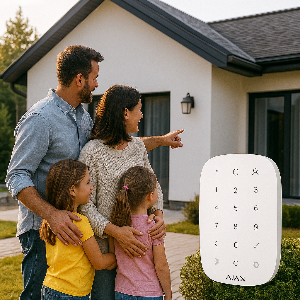 Protect+ by we security - installation alarme et vidéosurveillance pour habitation en suisse - Pack confort